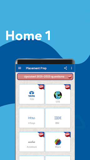 Android application CCE - Internship prep App screenshort
