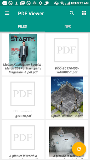 PDF Reader/Viewer Screen 2
