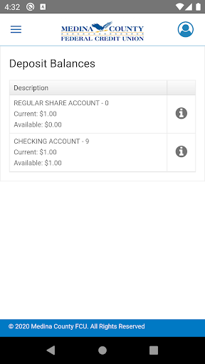 Medina County FCU Screen 2