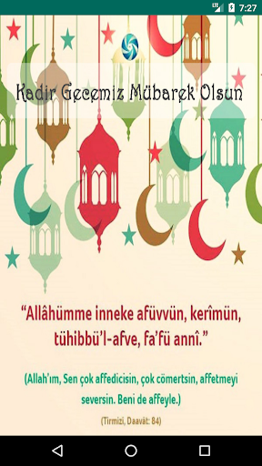 Kadir Gecesi Mesajları