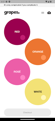 Android application Grapes: Natural Wine screenshort