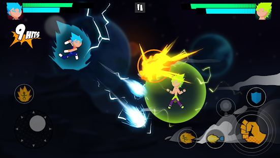 Super Dragon Stickman Battle - Warriors Fight Screenshot