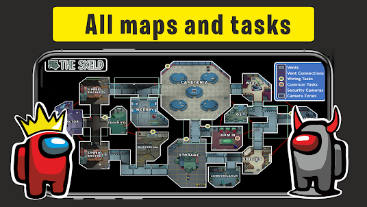 Pro Guide for Among Us - Maps, tasks and tricks