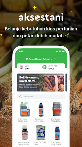 Android application Aksestani Grosir screenshort