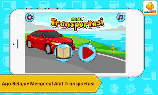 Belajar Transportasi + Suara - Screenshot 1