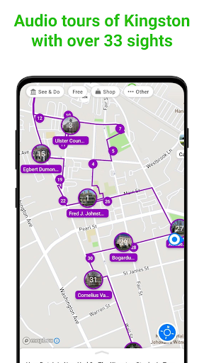 Android application Kingston Tour Guide:SmartGuide screenshort