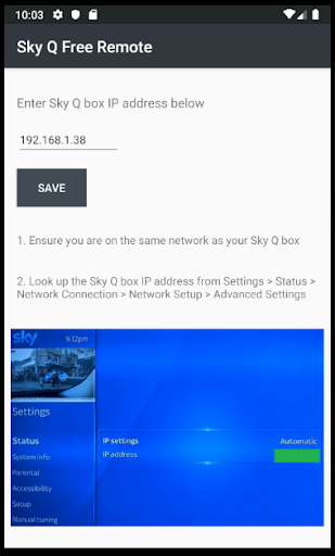 Sky Q Free Remote Screenshot 2 - AppWisp.com