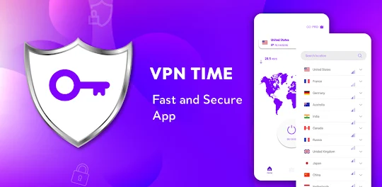 VPN Time – Fast VPN Proxy App