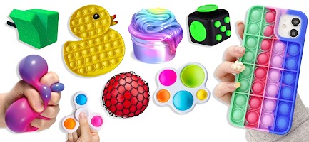 Fidget Toys 3D Antis Stress