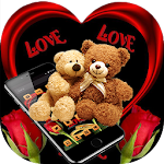 Cover Image of Download Loving Brown Furry Bear Theme 1.1.3 APK