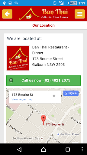 Ban Thai Restaurant Screen 2