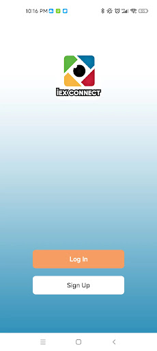 Android application iexconnect screenshort