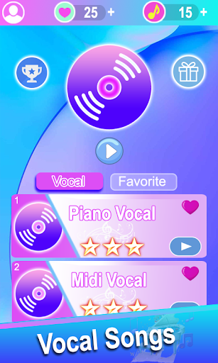 Android application Eltrollino Piano Game Tiles screenshort