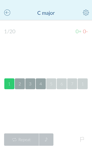 Screenshot of Functional Ear Trainer