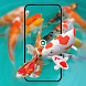 Koi Fish Aquarium Walls Live - Androidアプリ