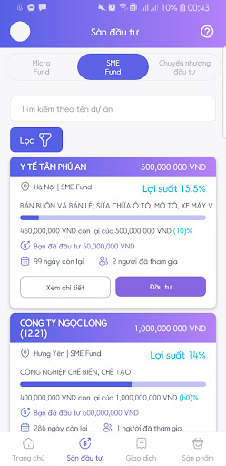 SME MONEY Screen 2