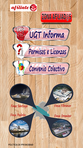 UGT FINSA Screen 3