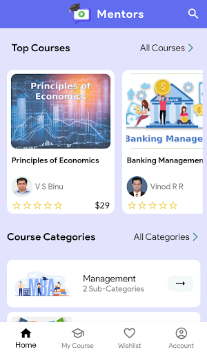 Mentors - Learning App