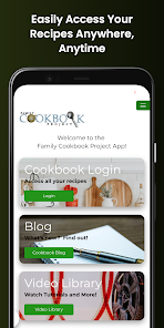 Family Cookbook Project - Apps on Google Play