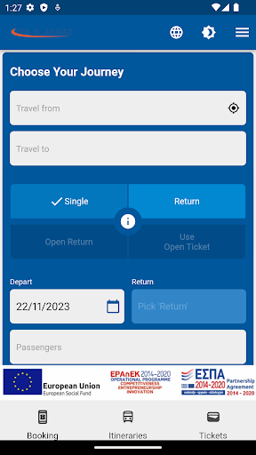 Android application Ktel Achaias screenshort