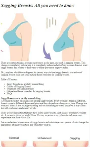 Sagging Breast Remedies Tips - Apps on Google Play