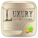 Cover Image of Download (FREE) GO SMS LUXURY THEME 4.3.60 APK