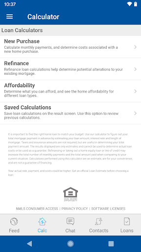 Hybrid Home Loans Screen 2