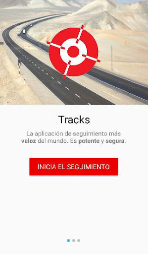 Android application Tracks Mobile screenshort