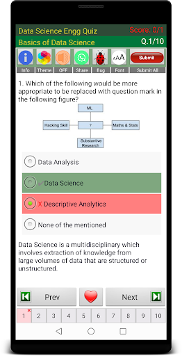 Data Science Quiz Screen 3