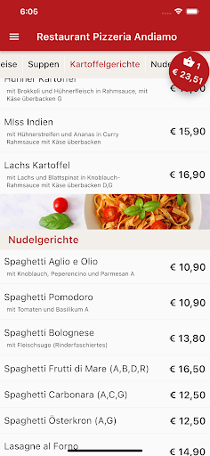 Pizzeria Andiamo Screen 2