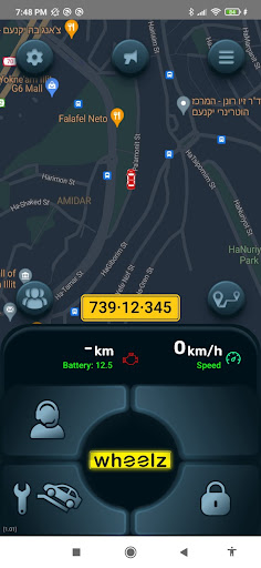 Android application Wheelz screenshort