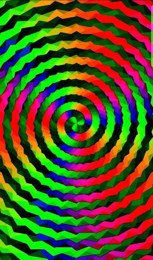 Screenshot of Hypnotic Mandala Wallpaper