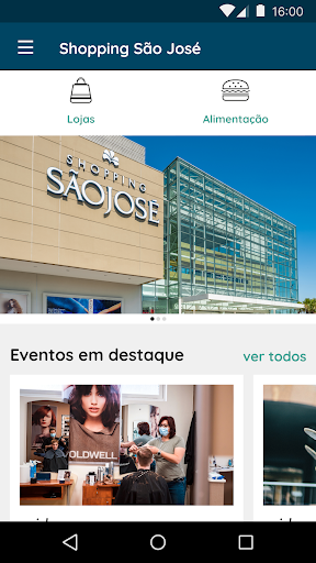Android application Shopping São José screenshort