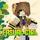 Casual Girl Skin for Minecraft - Androidアプリ