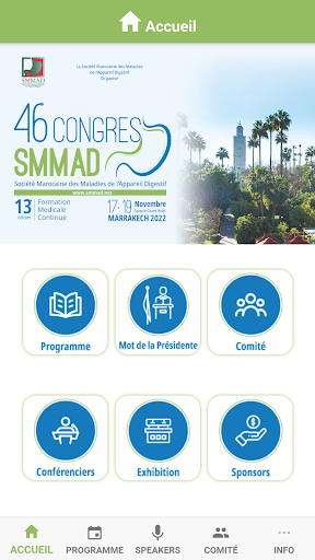 Android application SMMAD screenshort
