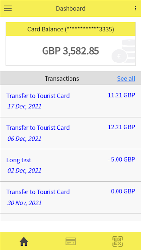 St Helena Tourist Cards Screen 2
