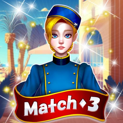 Jewel Resort: Match 3 Puzzle Logo