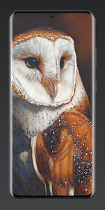 Aesthetic Owl Wallpaper 4K