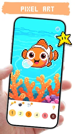 Game screenshot Пиксель арт-Pixel Art Coloring mod apk