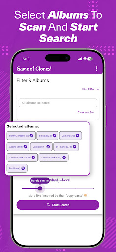 PicPurge: Clean Similar Photos Screenshot 3 - AppWisp.com