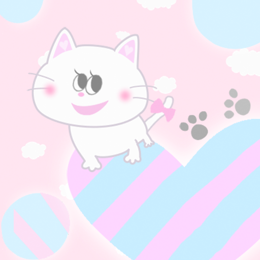 Cute Theme Fluffy Love logo