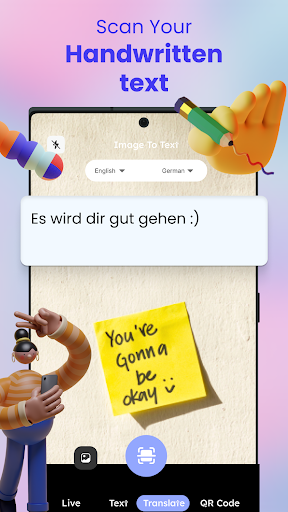 Android application OCR - Photo to Text Converter screenshort