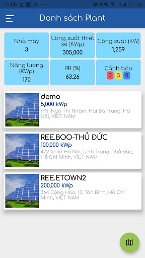 Android application SmartWPV screenshort