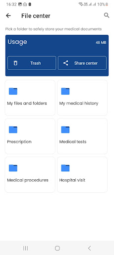 Screenshot of Myrekod (Own Your Health)