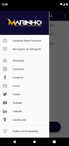 Marinho Advocacia Screen 3