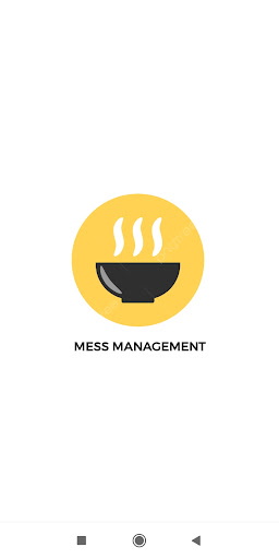 Android application Mess Management screenshort