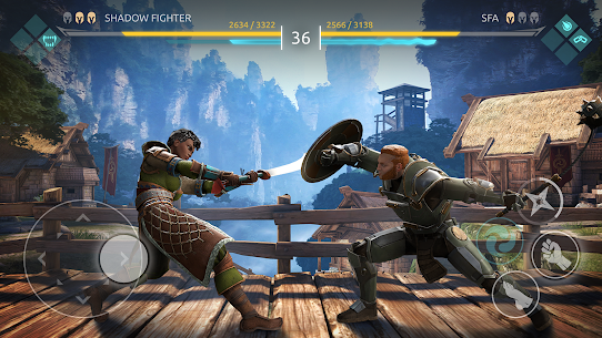 Shadow Fight 4: Arena MOD APK (One Hit, Disable AI Opponent) 1