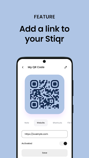 stiqr - Smart QR Code Stickers Screen 2