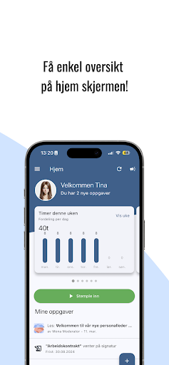 Android application Proplan HRM screenshort
