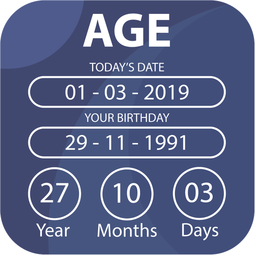 Age Calculator - Date of Birth 2.3.2 Icon